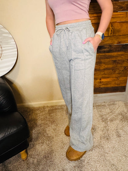 Midnight Comfort Wide Leg Sweatpants